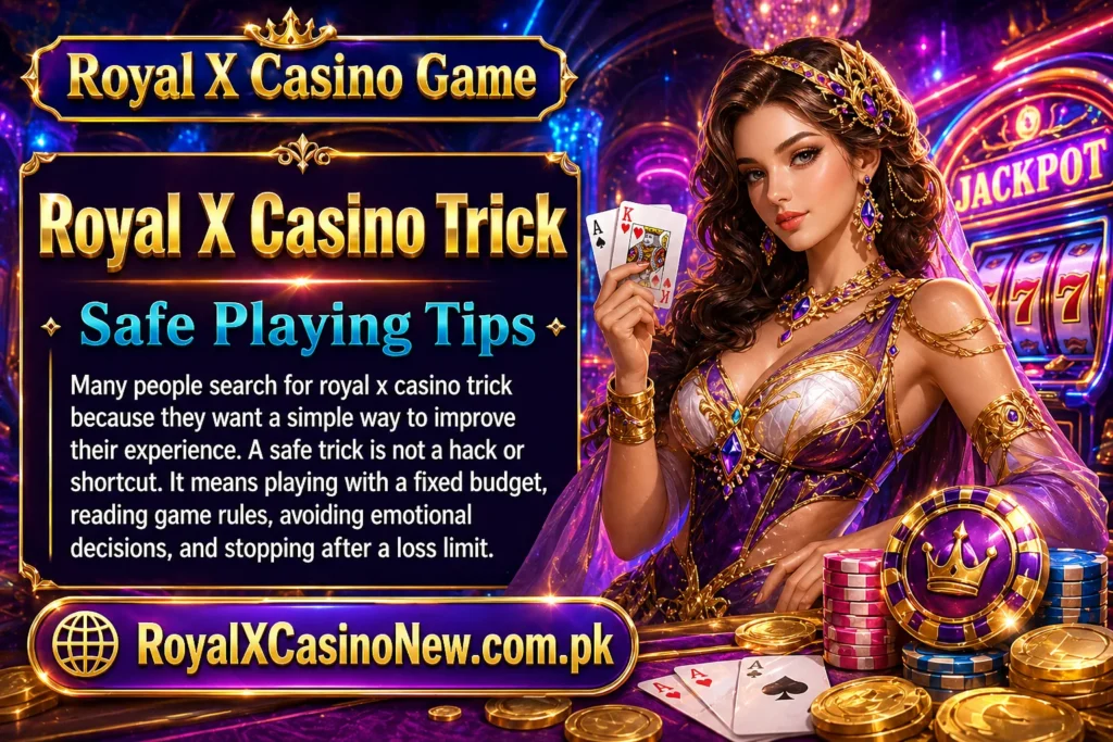 Royal x casino game