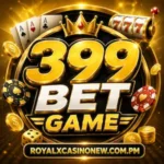 399BET Game logo with a gold casino-style design.