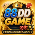 88DD Game logo with golden casino design and 3D lettering.