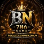 BN 786 Game logo with a gold and black casino-style design.