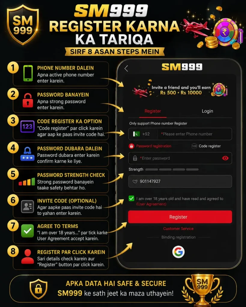 SM999 Game register