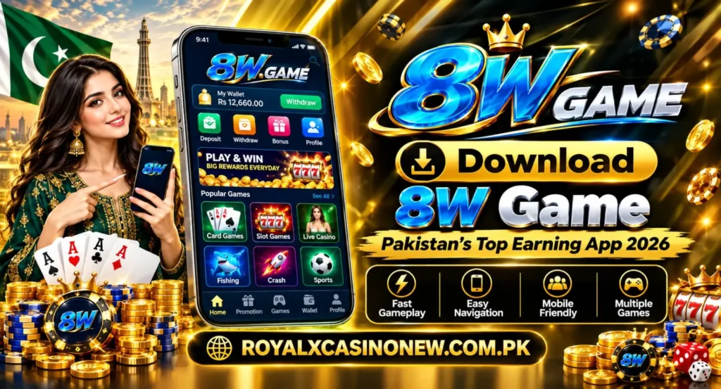 8w Game main banner image