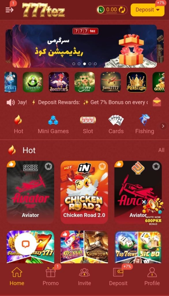 777Tez Game app