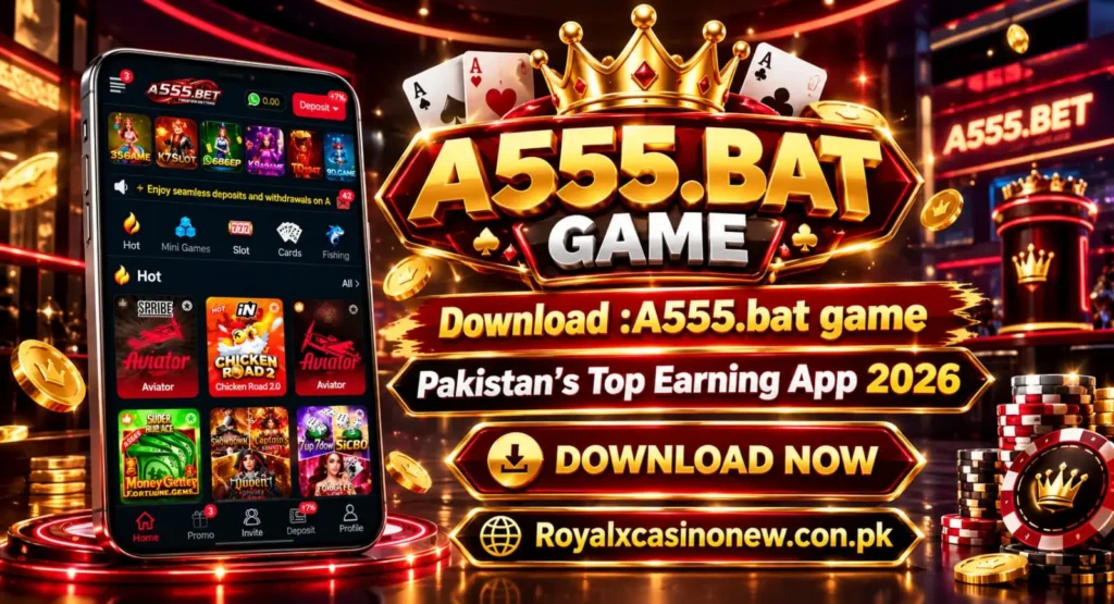 A555 Bat game banner